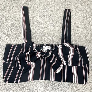 striped Crop Top! 💜